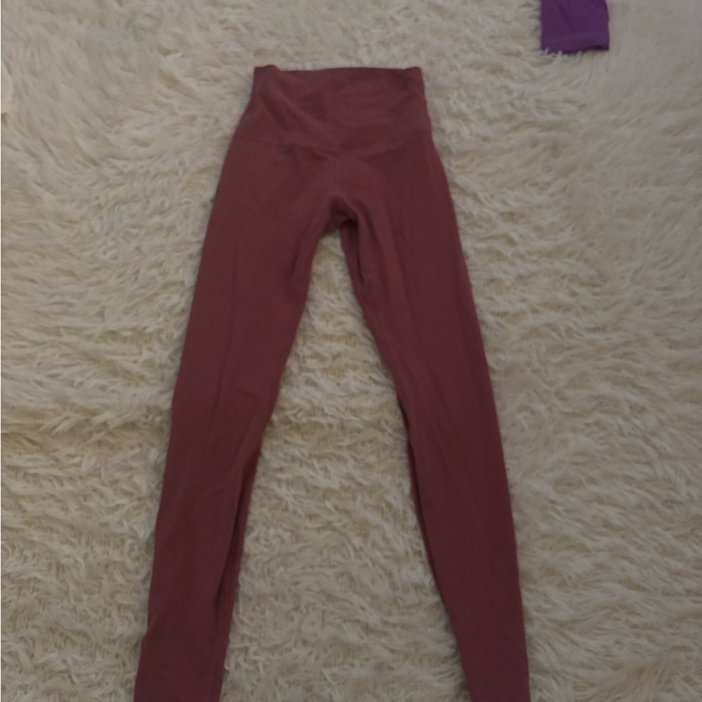 High-Waisted Pinkish purple Leggings